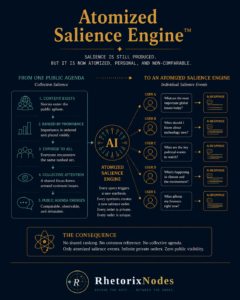 Atomized Salience Engine - The Agenda Setting Theory