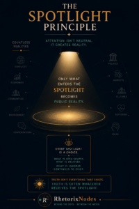 The Spotlight Principle diagram - FIFA World Cup
