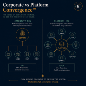 Corporate vs Platform Convergence Diagram