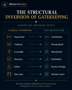Structural Inversion of Gatekeeping